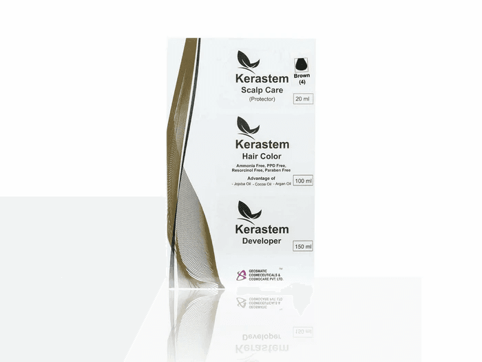Kerastem Hair Color Brown No.4