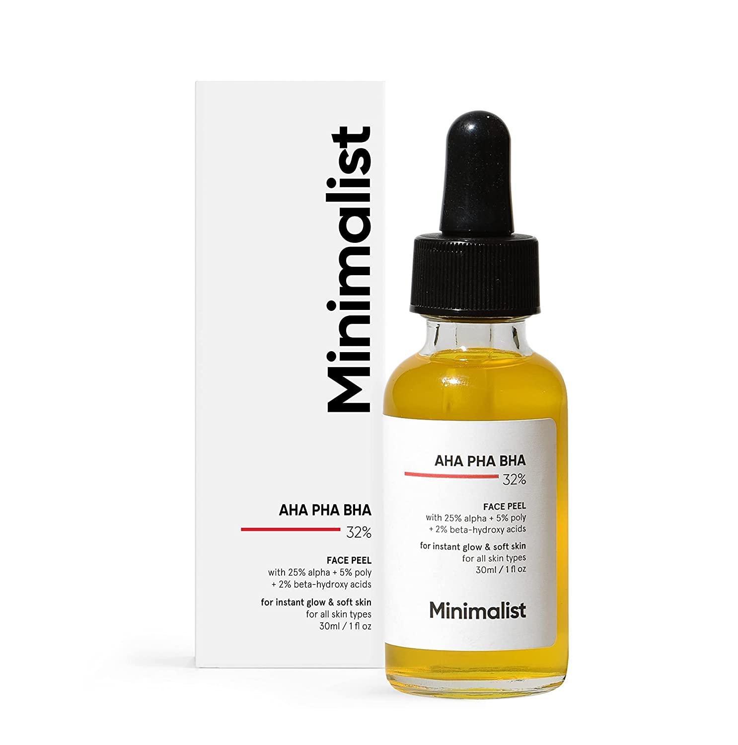 Minimalist AHA PHA BHA 32% Face Peel