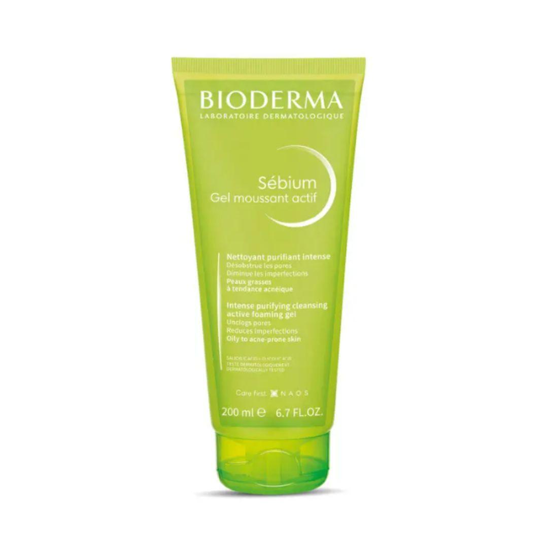 Bioderma Sebium Gel Moussant Actif Intense Purifying Cleansing Active Foaming Gel