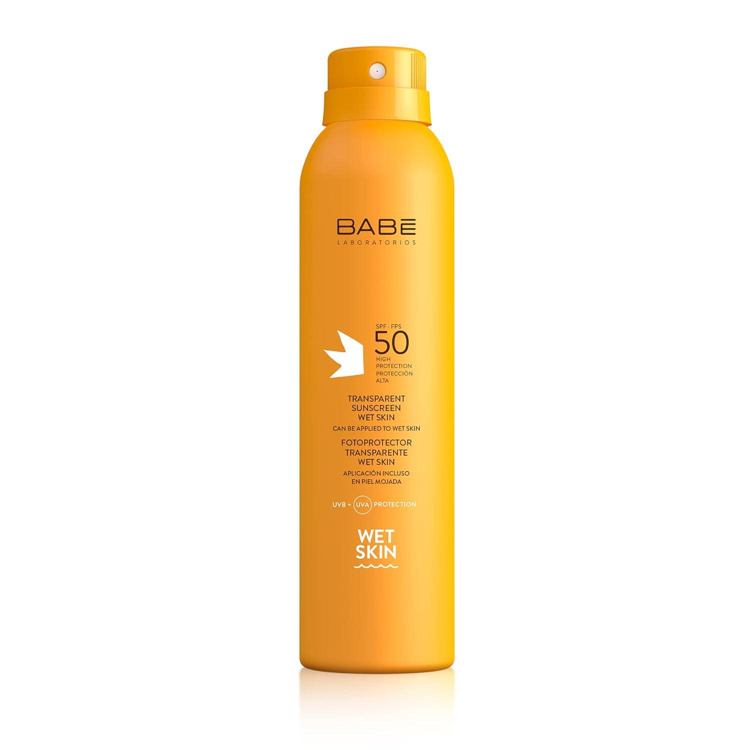 Babe Transparent Sunscreen Wet Skin Spf 50