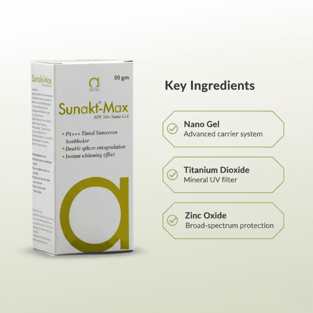 Sunakt Max Spf 50+ Nano Gel