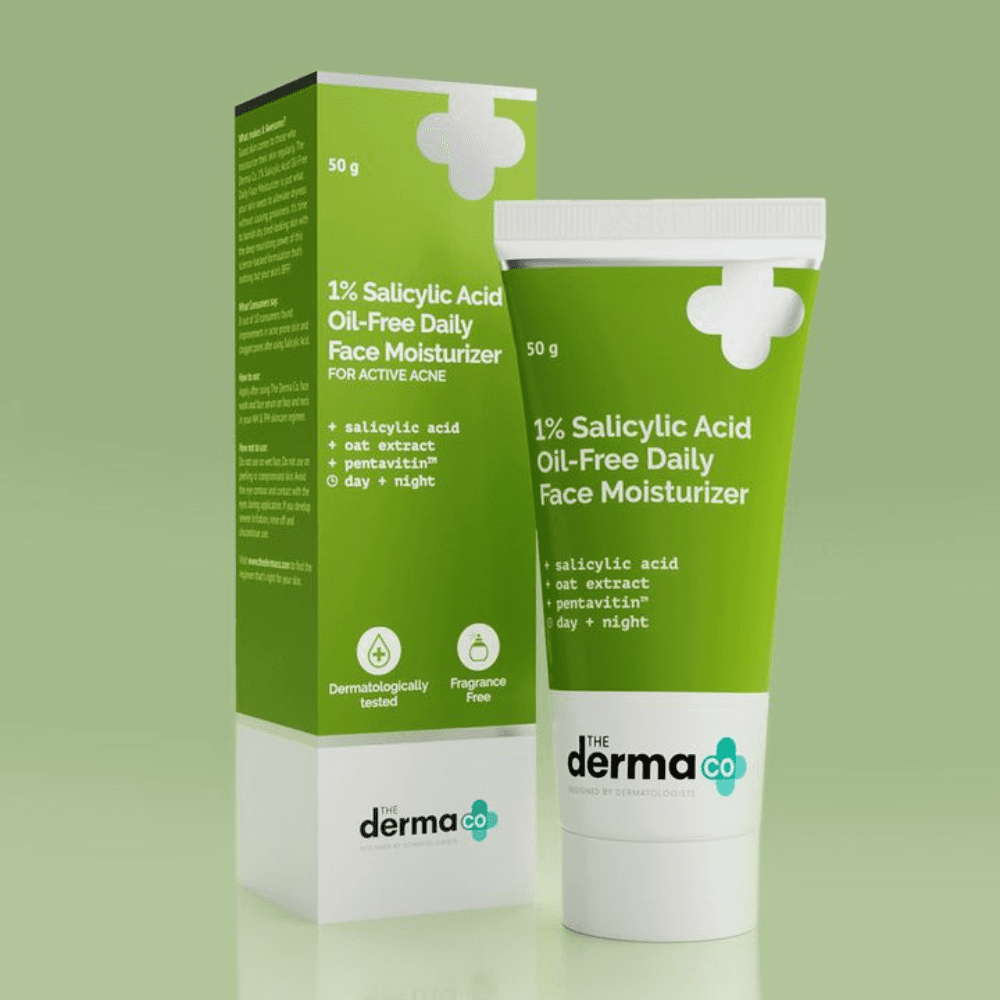 The Derma Co 1% Salicylic Acid Oil Free Daily Face Moisturizer