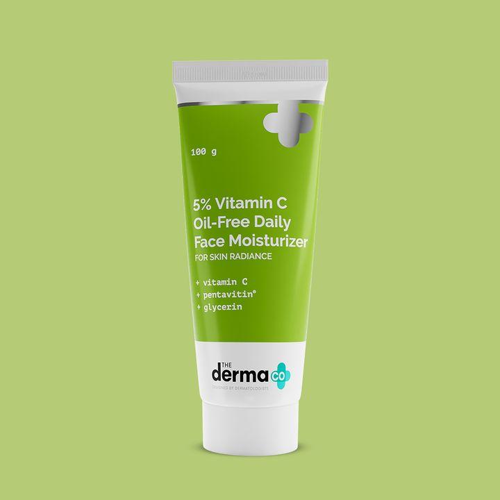 The Derma Co 5% Vitamin C Oil Free Daily Face Moisturizer