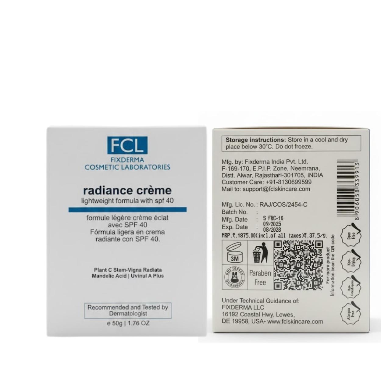 Fixderma Radiance Creme