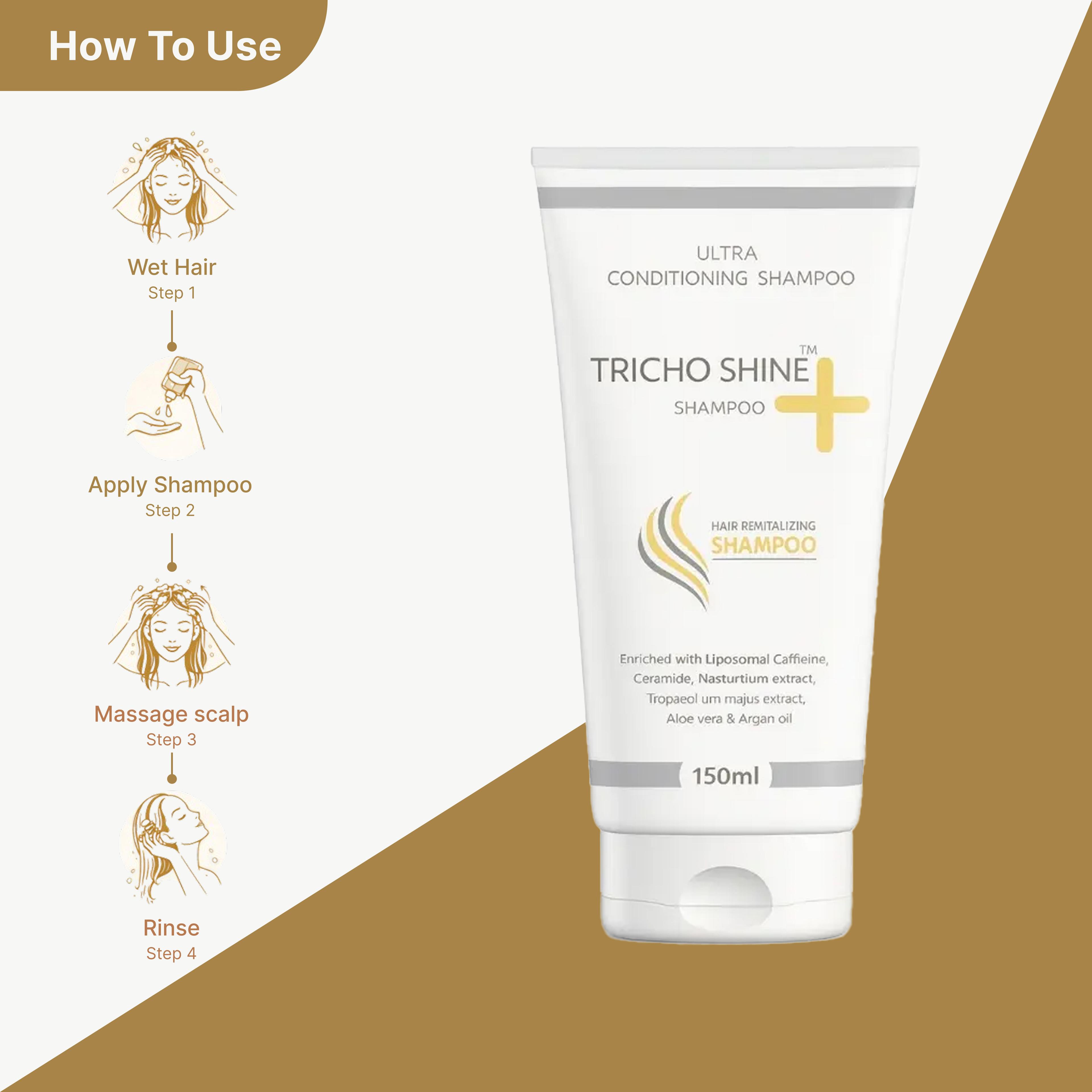 TrichoShine Plus Shampoo