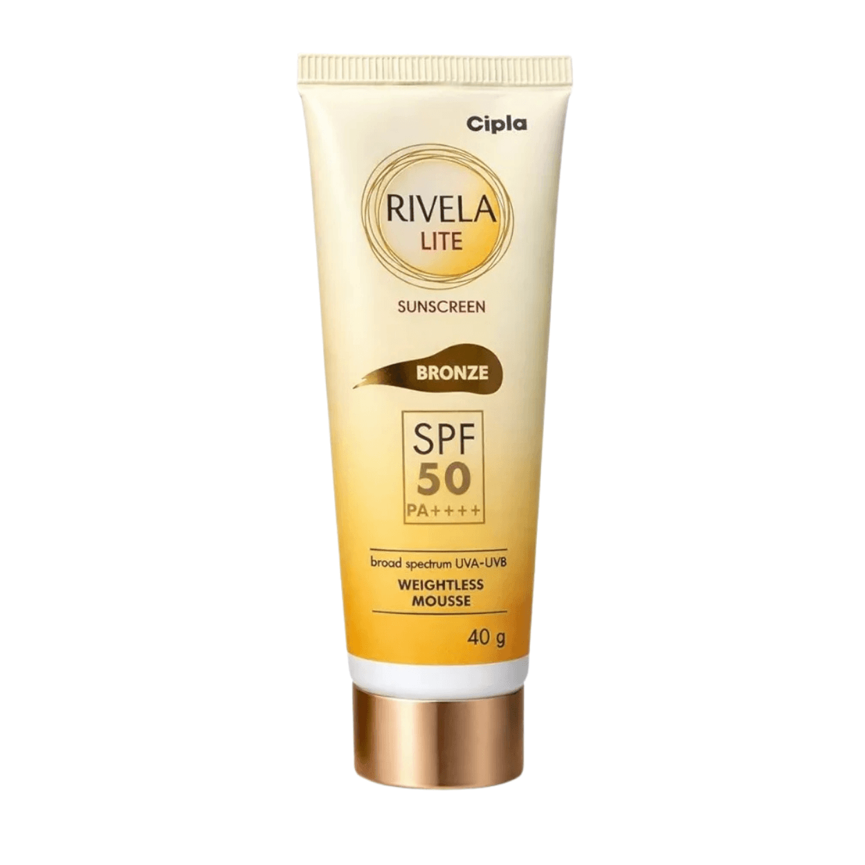 Rivela Lite Bronze Sunscreen SPF 50 PA++++